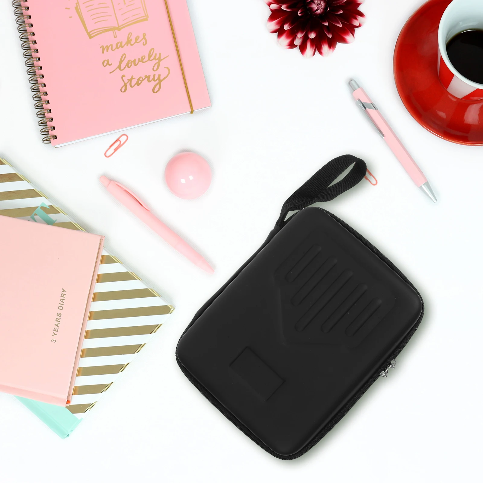 

Thumb Piano Kalimba Bag Case Portable Storage Musical Instrument for Kids Black Finger Child