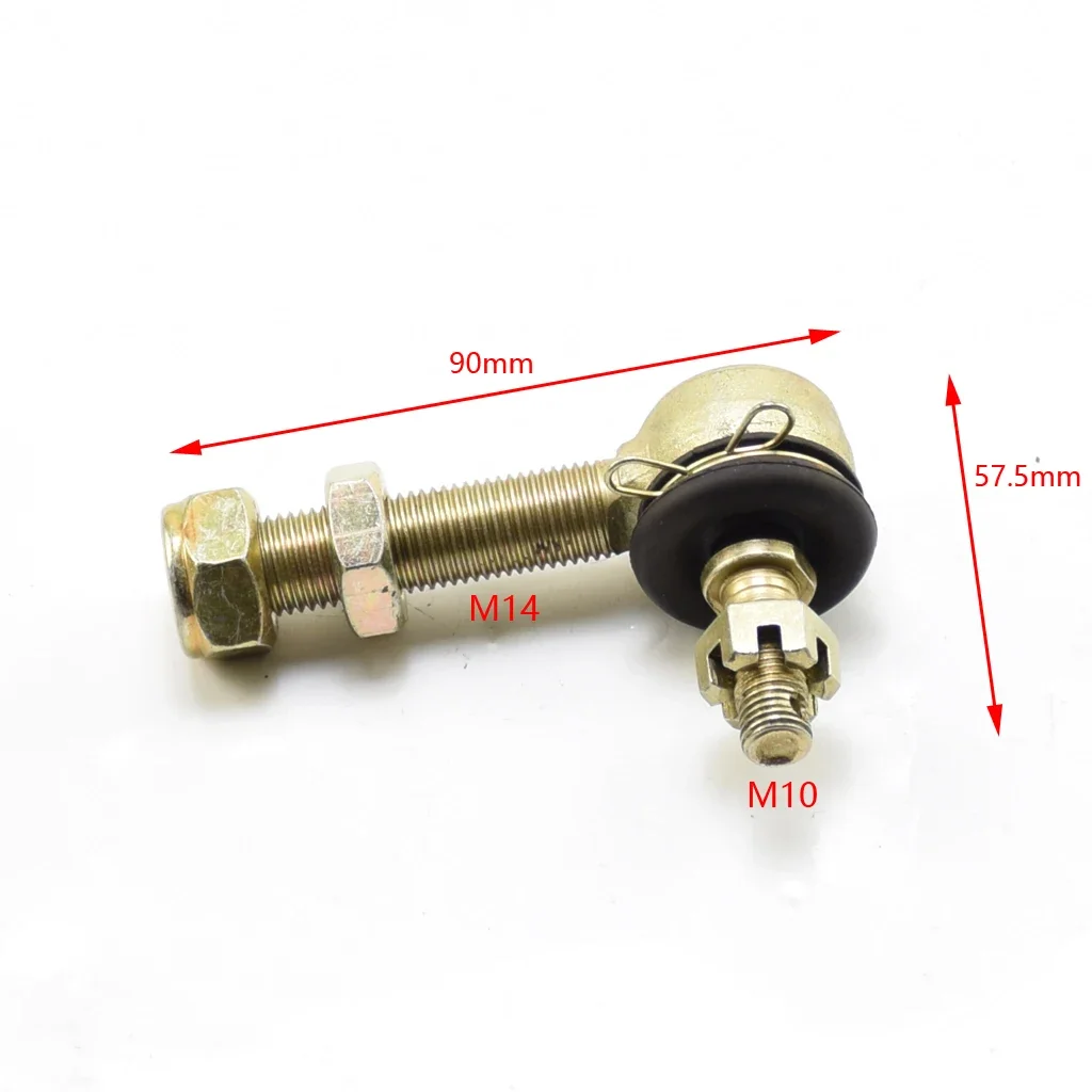 A-ARM Ball X2 LAEGER Joint 10mm & 14mm TOP Upper Arm For ATV 110cc 125cc ATV Quad UTV 4 wheeler spare parts