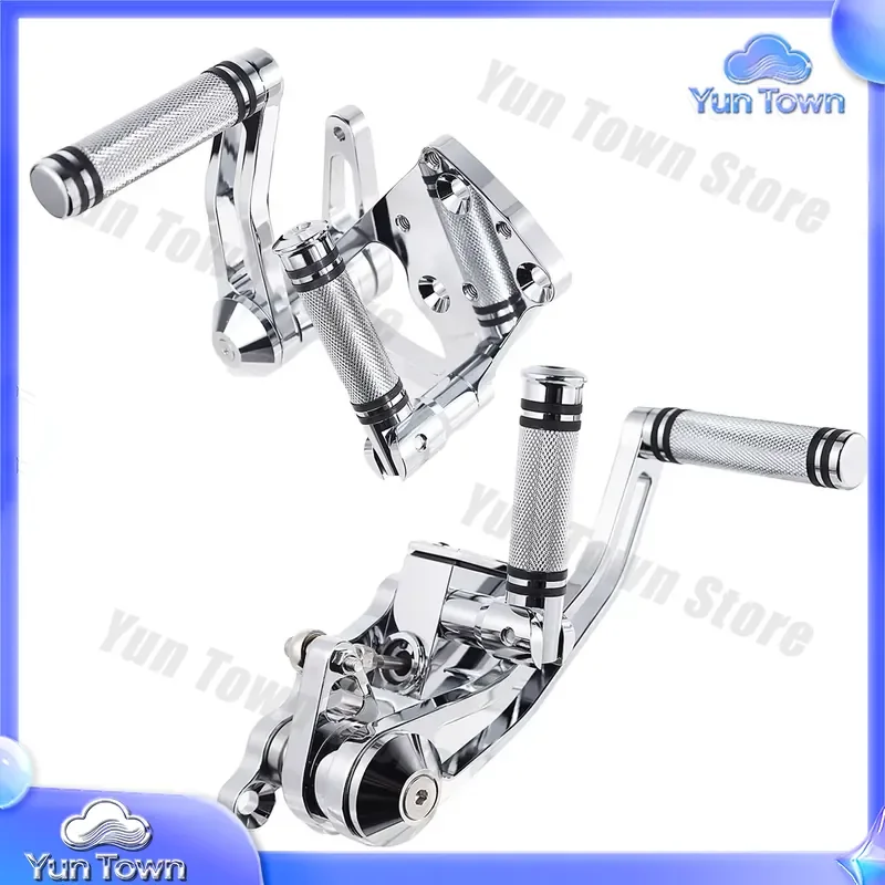 BILLET ALUMINUM CHROME FORWARD CONTROL KITS for HARLEY SOFTAIL FATBOY 2007 2008 2009 2010 2011 2012 2013 2014 2015 2016 2017