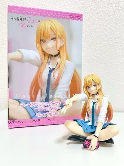 In Stock 100% Original FuRyu Noodle Stopper My Dress-Up Darling Kitagawa Marin Anime Action Figures Model Collection Toy 10CM