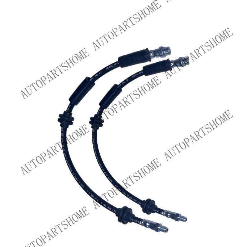 Z... 34306790550 2X Front Brake Hose For BMW 1 Series E81 E82 E87 E88 E90 116 118 120