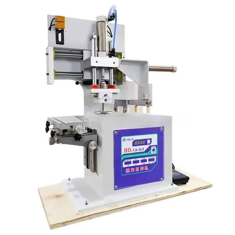 

The new type of pad printer semi-automatic with digital single and double color plates, the core motor components of the printer