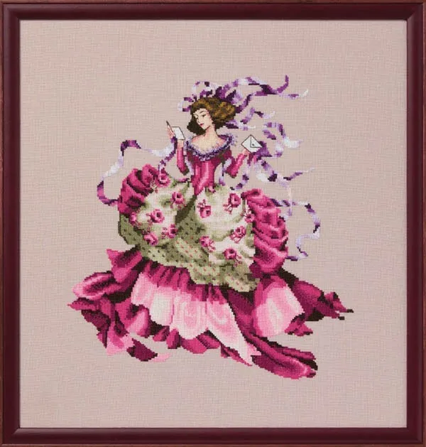 25-MD 194 Pink Skirt Fairy 43-46 Needlework Kit unprinting Cross Stich  Set DIY Kits Cross-stitch Embroidery Set Stitch Kit