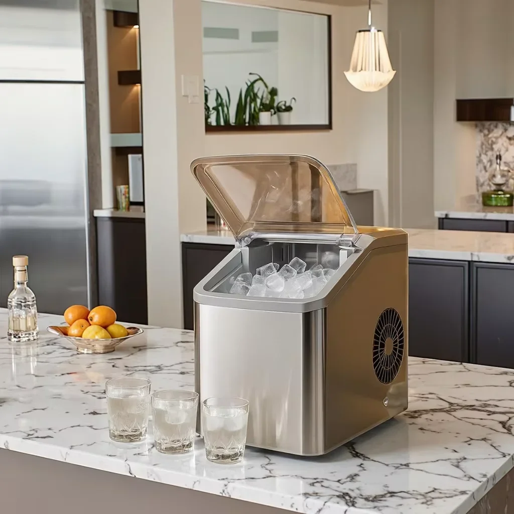 # for 1.2l Cube   Commercial   Maker   Machine Countertop or Freestanding Plastic Electric   Cube Maker for Restaurants Cafes