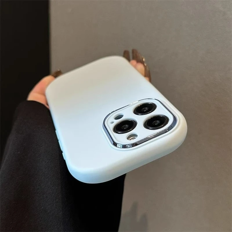 Soft Silicone Candy Phone Cases For iPhone 11 12 13 14 15 16 Pro Max Plus Shockproof Bumper Back Cases Cover - náhled 6