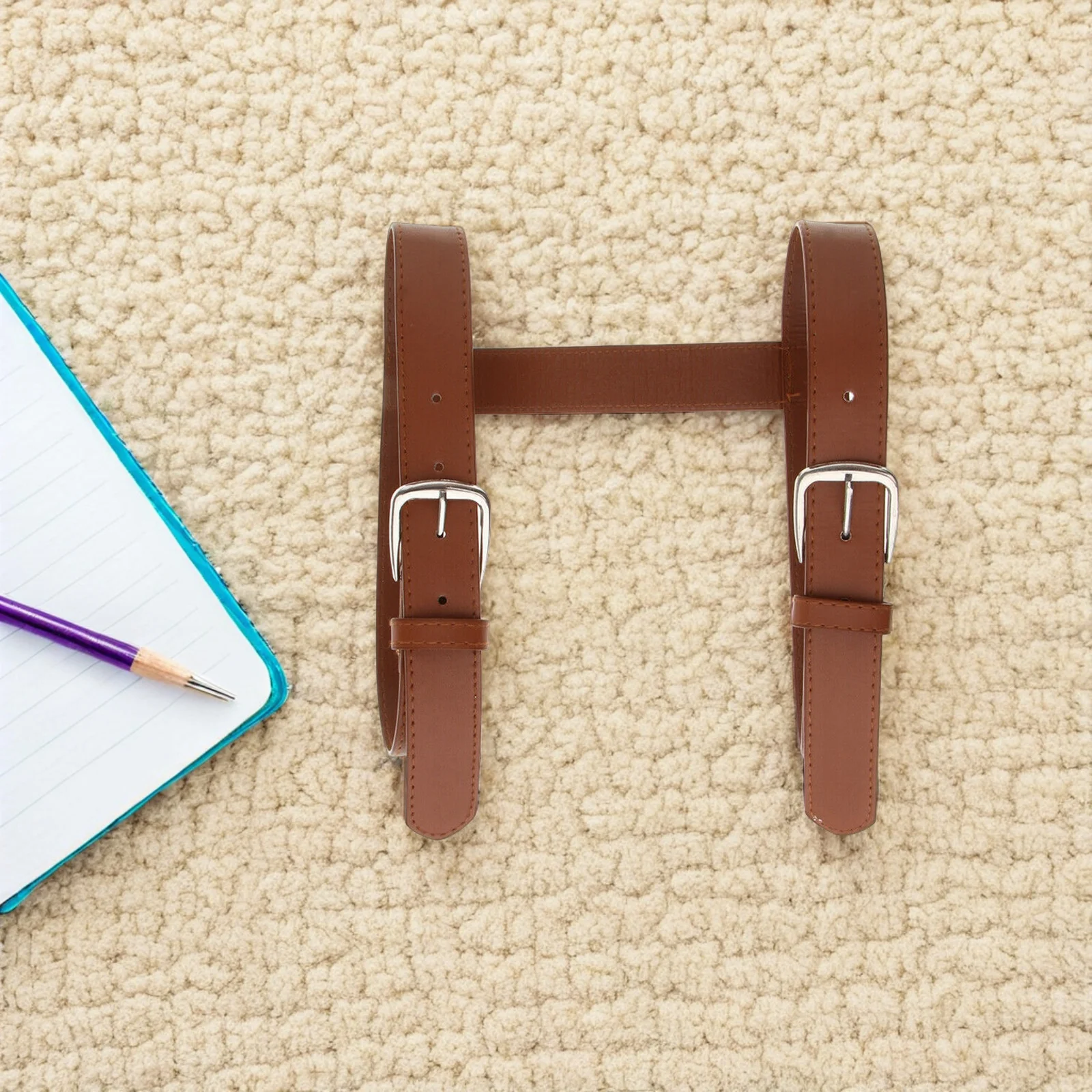 

Adjustable Outdoor Yoga Mat Strap Picnic Blanket Binding Belt Pu Camping Carpet Carry Bedroll Fastening Belt For Blanket Mat