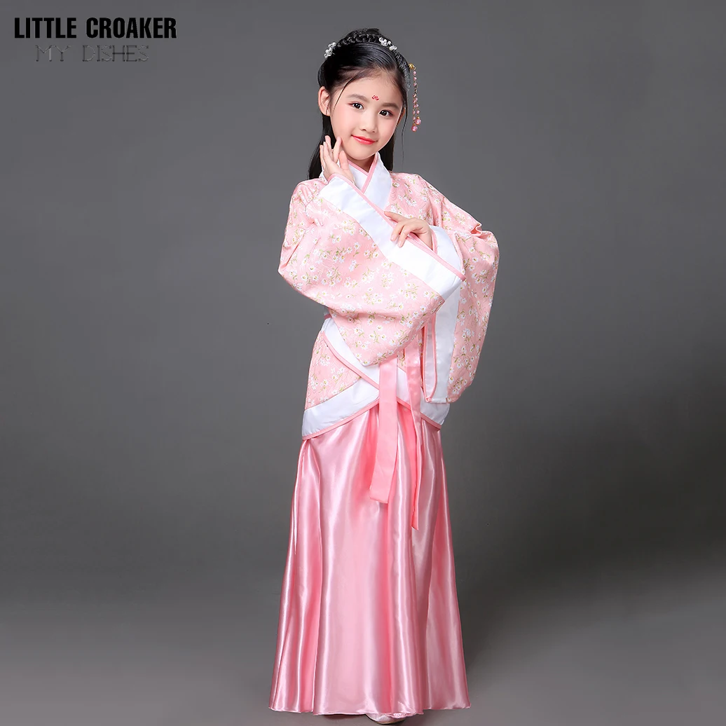 Hanfu Kid Traditional Chinese Ancient Clothing Women\'s Costumes Chinese Girls Traditional Outfit Children Hanfu Queen Dress