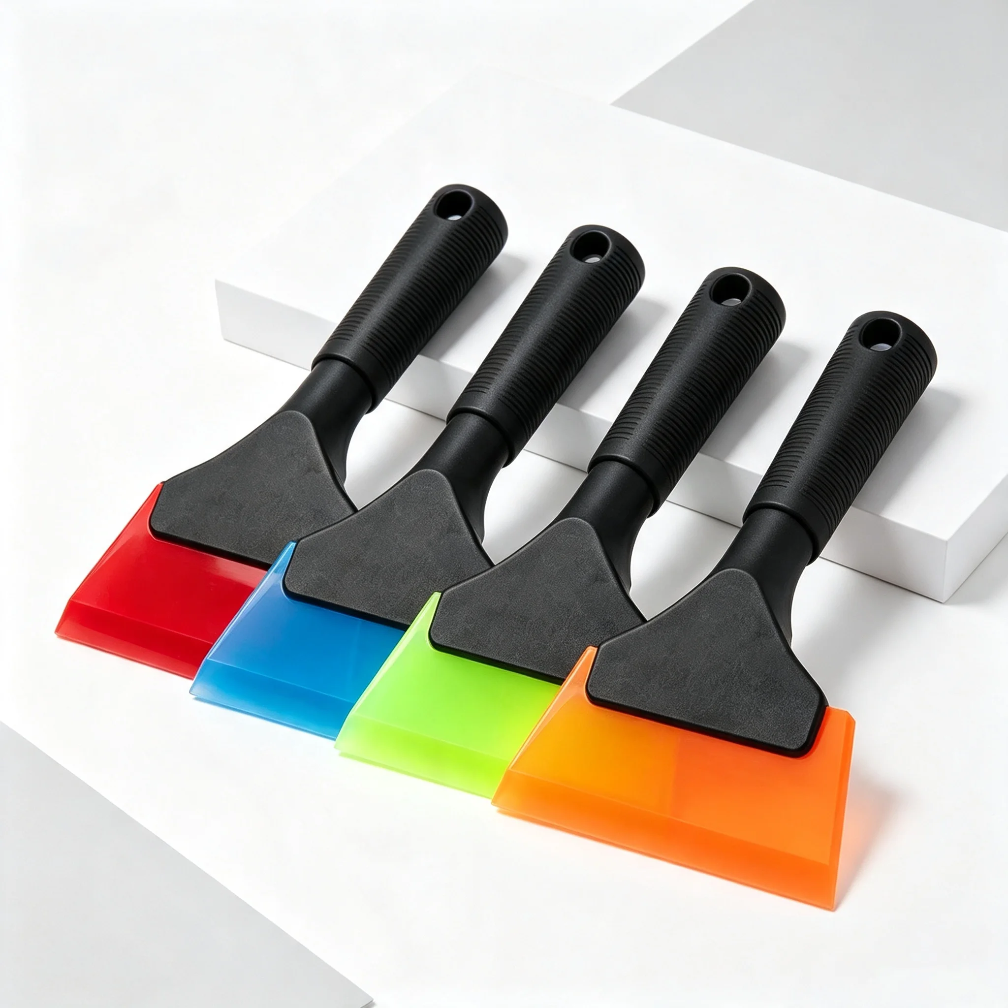 Oxford Squeegee 4 Colors Car Vinyl Wrap Scraper Water Removing Auto Body Wrapping Film Bubble Removal Installation Hand Tool
