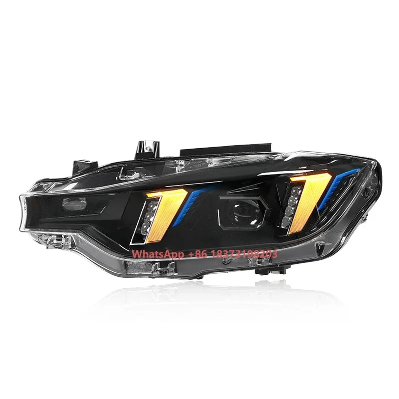 

LED Headlights for 3 Series F30 LCI F35 Front Lights 2013 2018 F30 Halogen Headlight Upgrade LED Head Lamp