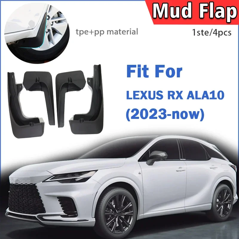 

FOR Lexus RX RX300 RX500h RX350h ALA1O 2023 2024 2025 Mud Flap Guards Splash Mudguard Fender Mudflaps Car Accessories 4pcs