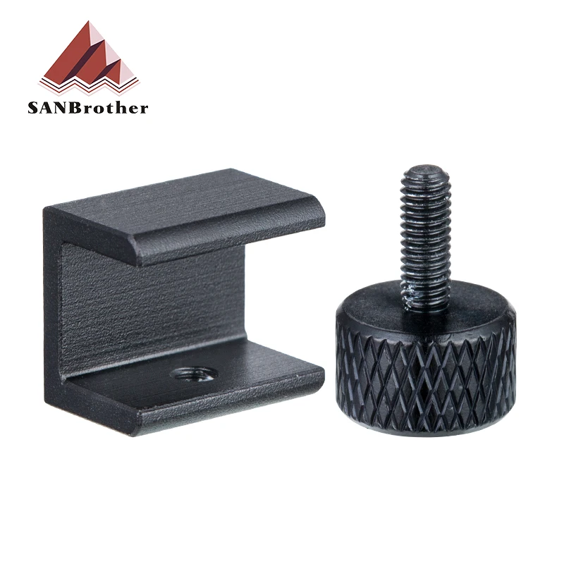 4PCS 3D Printer Parts Heated Bed Clip Platform Clamp Heatbed Retainer Glass Plate Fixing Adjustable Clips Accessories