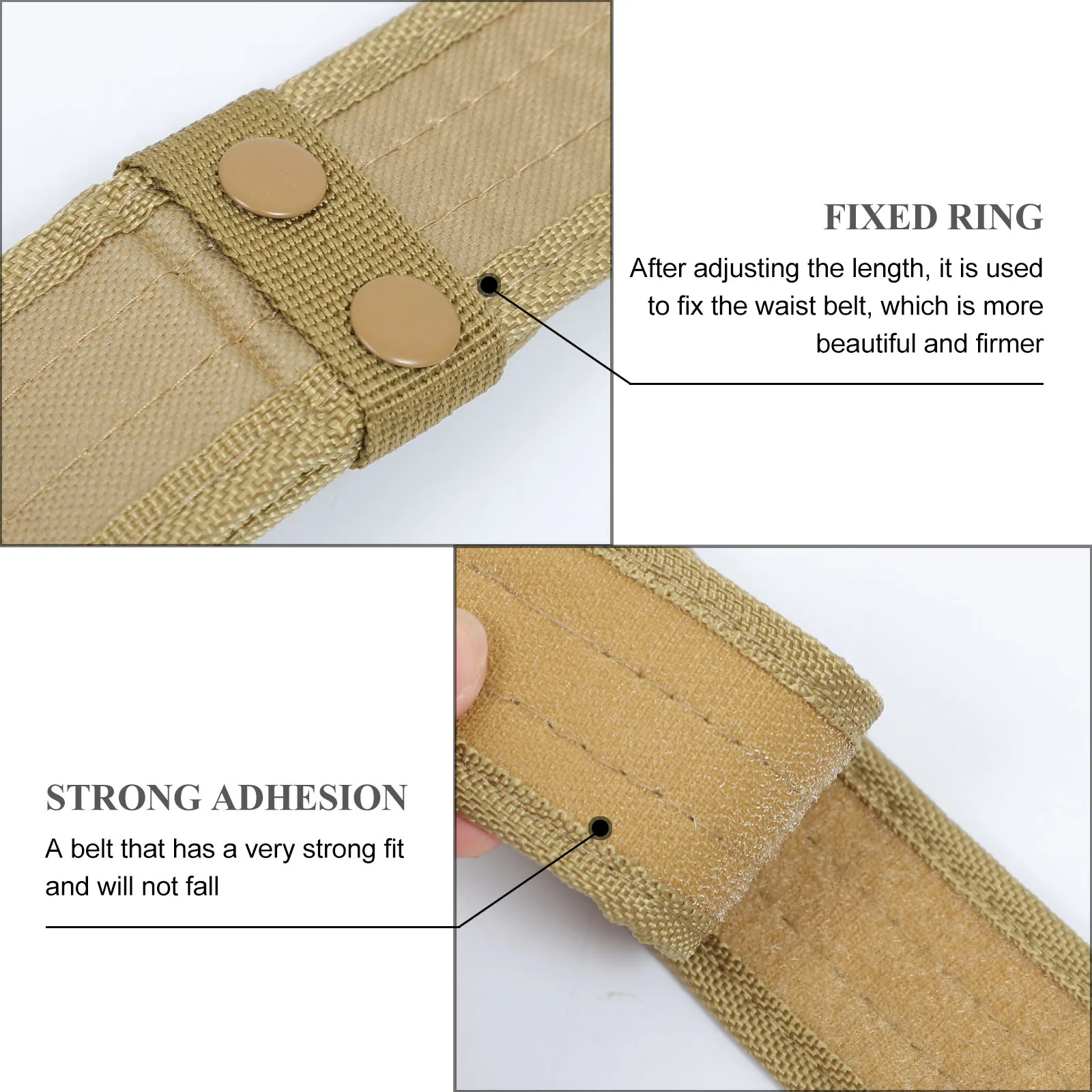 

1pcs Outdoor Mountaineering Belt Camping Waistband Lightweight Tear Resistant Tactical Fashion Adjustable Durable Hunting Belts