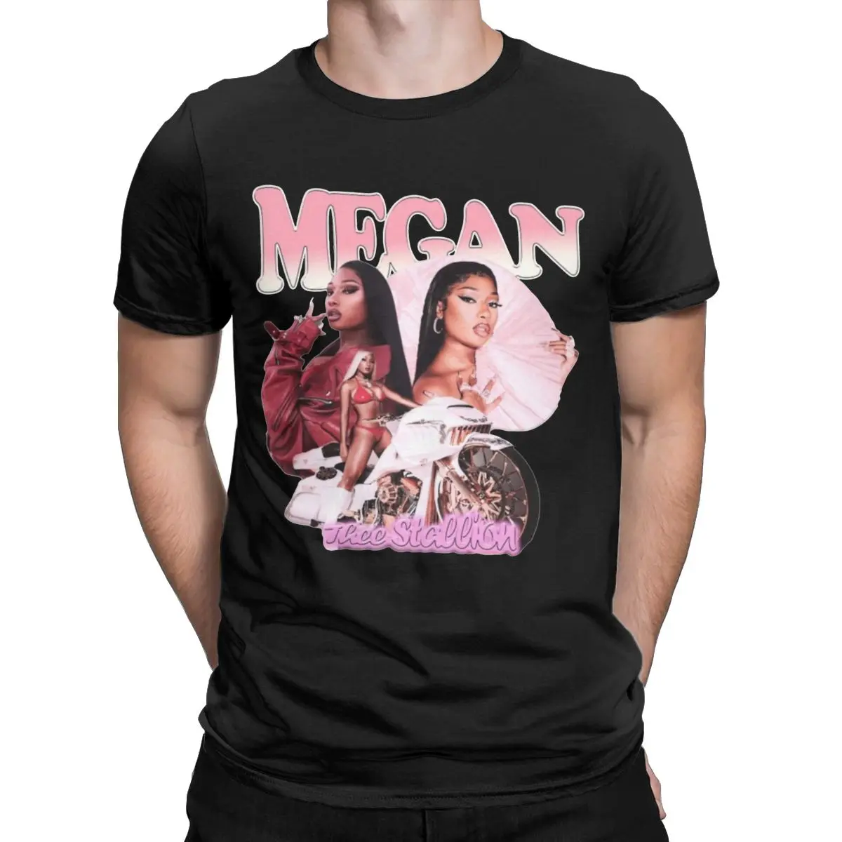 Megan Thee Stallion Rapper Bootleg Accessories Shirt for Men Women Hot Girl Novelty Cotton New Arrival Clothes