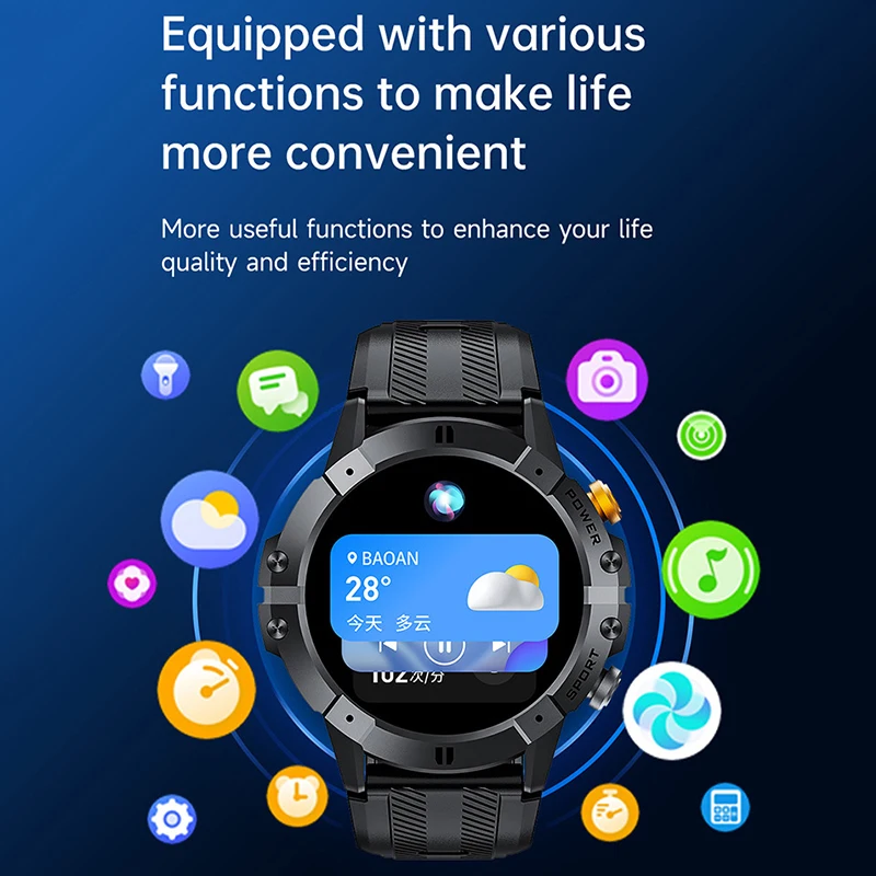 Reloj inteligente deportivo C29 para hombre y mujer, pulsera electrónica de 1,52 ", resistente al agua, 410 mAh