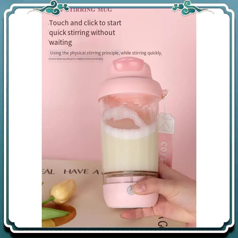 

Reliable 580Ml Fitness Blender USB Rechargeable, Coffee And Protein Shake Automatic Portable Mixer