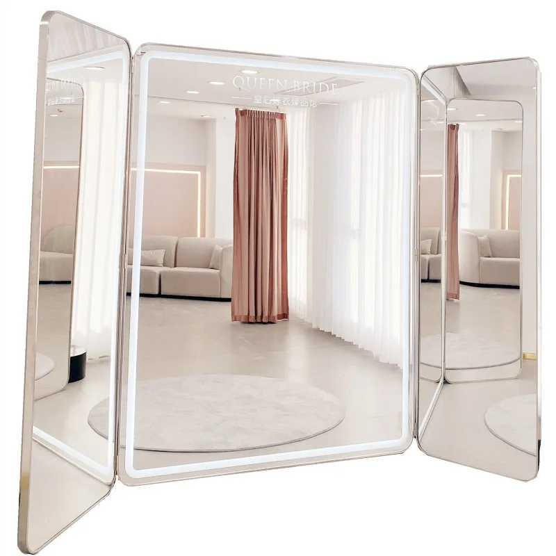 Light Luxury Decorative Mirrors Aesthetic Big Nordic Extra Large Mirrors Full Body Design Modern Specchio Home Decorations