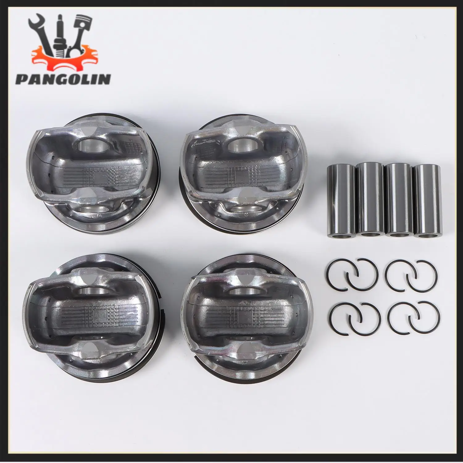 

4Pcs G4NH Engine Pistons Rings +0.5mm Kit 23041-2E800 230402E601 For Kona Veloster Elantra Forte Soul 2.0L Engine Pistons Parts