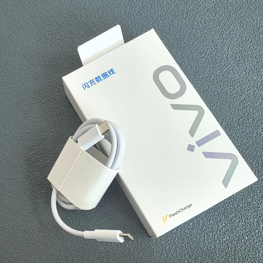80W 66W 44W 18W Flashcharger Cable For Vivo Y21 Y11 T5X Y51 V70 V60 FE Lite IQOO 4A 100CM USB C Cable Fast Charging Type C Cord