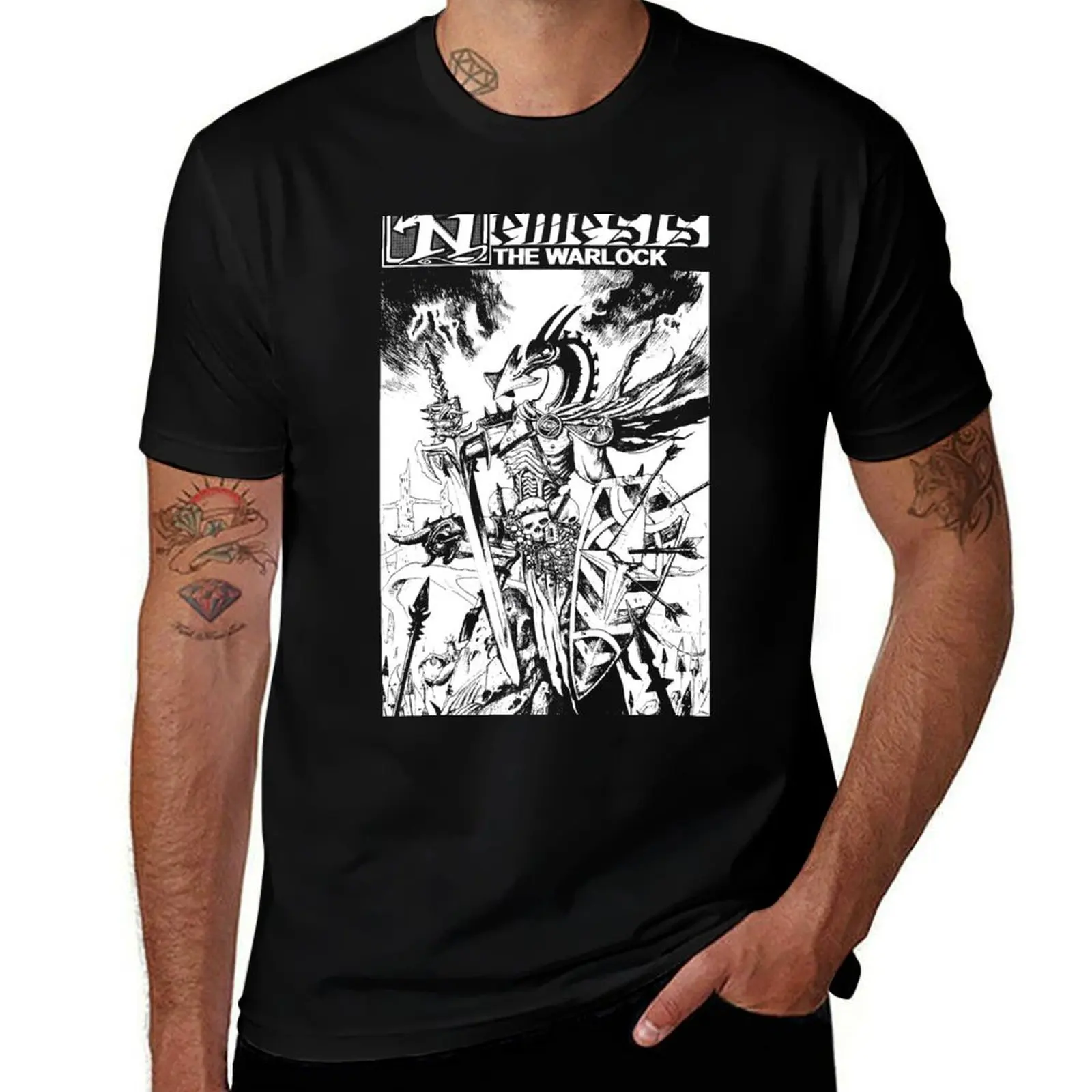 Nemesis the Warlock T-Shirt Street Fashion Casual Tee Shirt T-Shirt