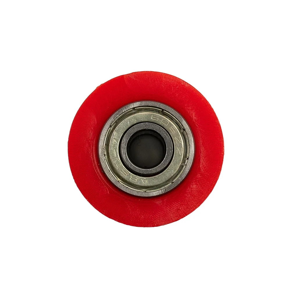 Bearing Chain Roller 8mm ATV Accessories Beach Bikes Practical Pulley Wheel Red Reliable Transmission Belt 317022