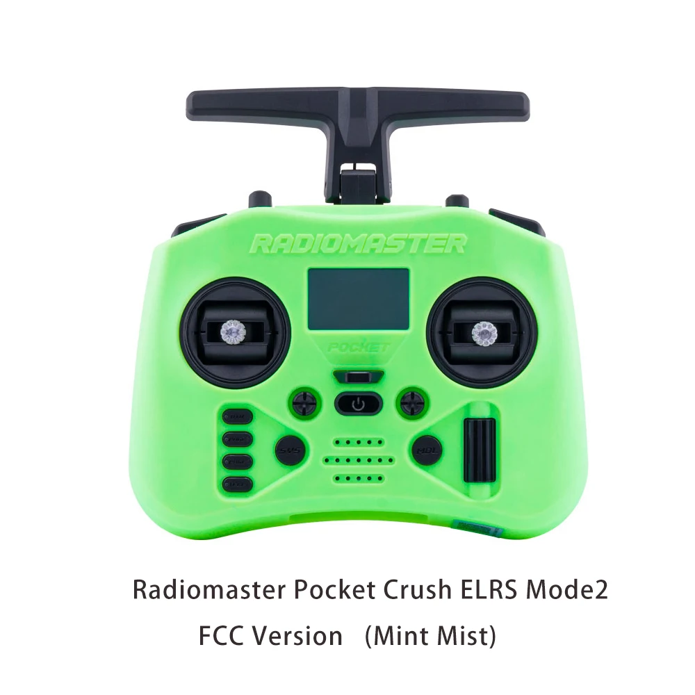 Radiomaster Pocket Crush 2,4 GHz ELRS Hall Gimbal-zender Afstandsbediening Draagbare lichtgewicht opvouwbare antenne