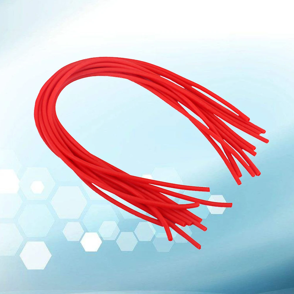 

10pcs Yangqin Dulcimer Hose Tubes For Bamboo Hammers Durable Elastic Sound Performance Parts Accessories