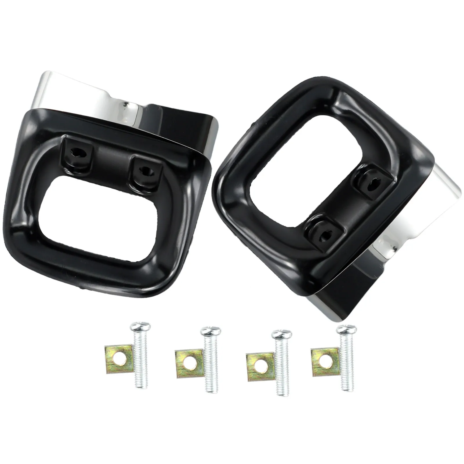 2PCS Side Handles Bakelite Pot Ears Bright Cookware Double Holes Easy To Disassemble