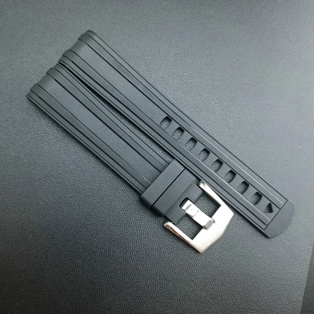 

For Seamast 300 Watch Strap Breathable Comfortable Super Rubber Silicone 20mm Watchband Mod Watch Parts