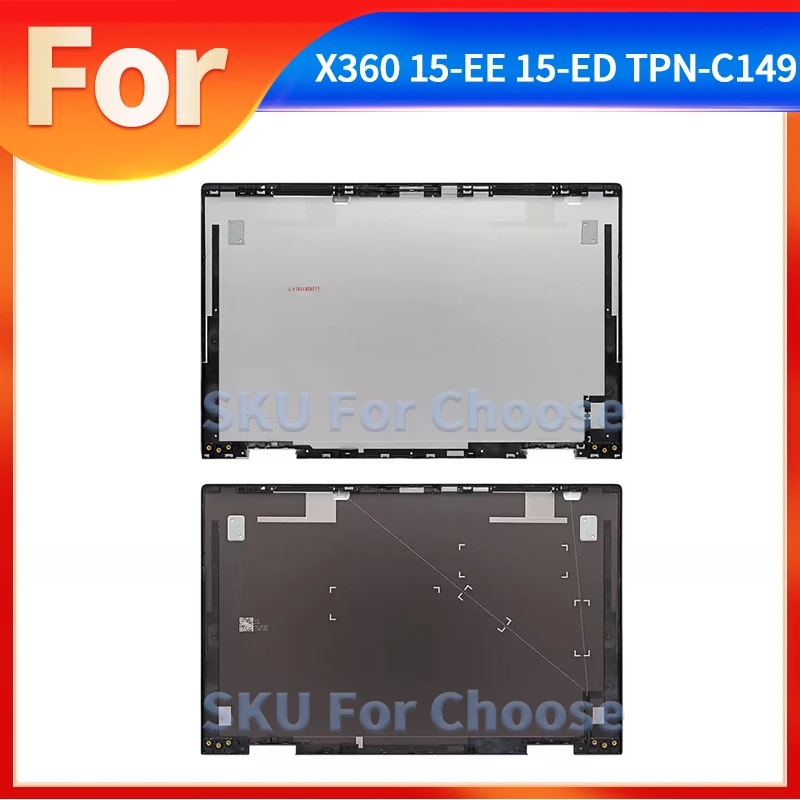 

New LCD Back Cover For ENVY X360 15-ED 15M-ED 15-EE 15M-EE TPN-C149 Laptop Housing case Silver L93203-001 Brown L93204-001