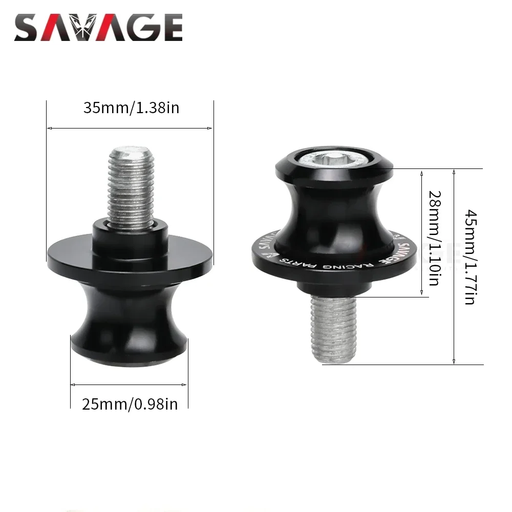 Motorcycle Swingarm Spool Stand Screw Sliders For Supermoto Enduro Duke / Super Duke Adventure /R/S/T 690 790 890 1090 1190 1290