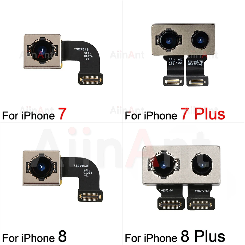 AiinAnt 100% Ori Rear Main Back Camera Flex Cable For iPhone 11 X Xr Xs Max 6 6s 7 8 Plus SE 2020 2022 Spare Parts