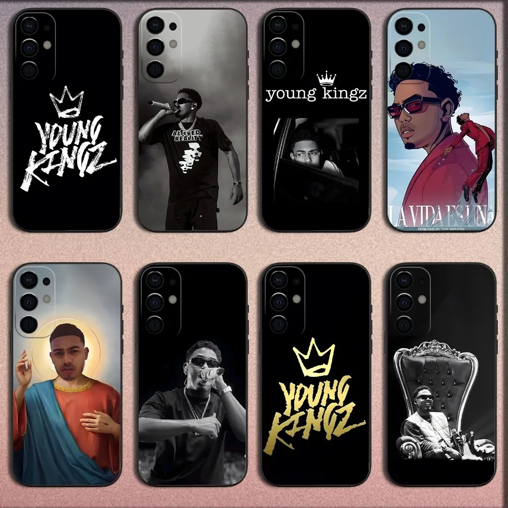 

Rapper Singer M-Myke Towers Phone Case For Samsung S25,S24,S21,S22,S23,S30,Ultra,S20,Plus,Fe,Lite,Note,10,9,5G Black Soft Cover