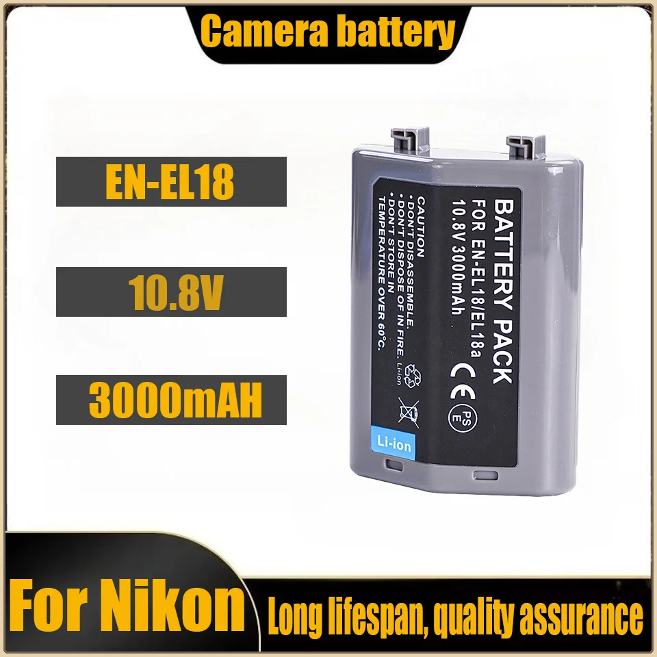 

Аккумулятор EN-EL18/18a для зеркальной фотокамеры Nikon D6 D5 D4 D4S D850 D800 D500