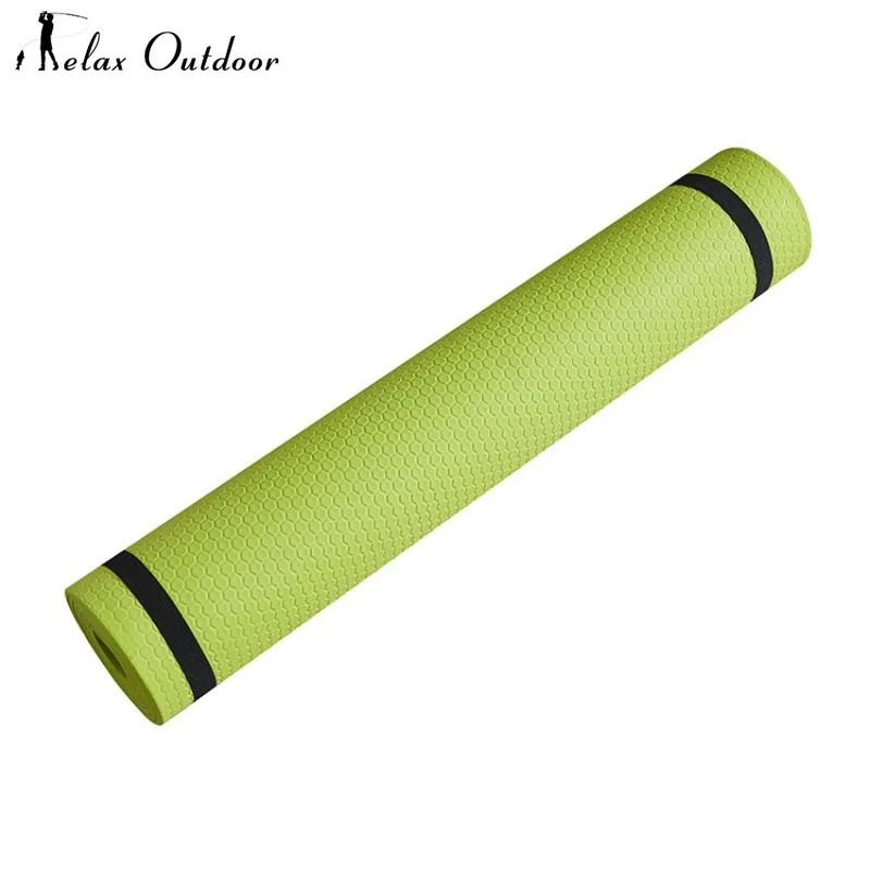 Yoga Mat Anti-skid Sports Fitness EVA Comfort Foam 4MM Thick Yoga Mat for Exercise Yoga and Pilates Gymnastics Mat