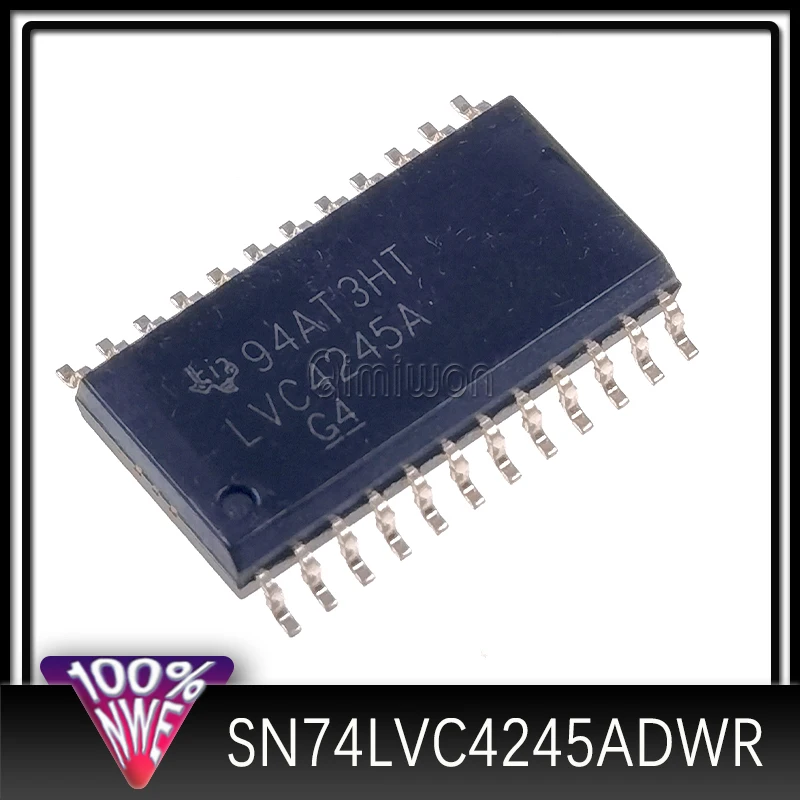 SN74LVC4245ADWR 74LVC4245AD 74LVC4245 SOP-24, Em estoque, 5pcs por lote