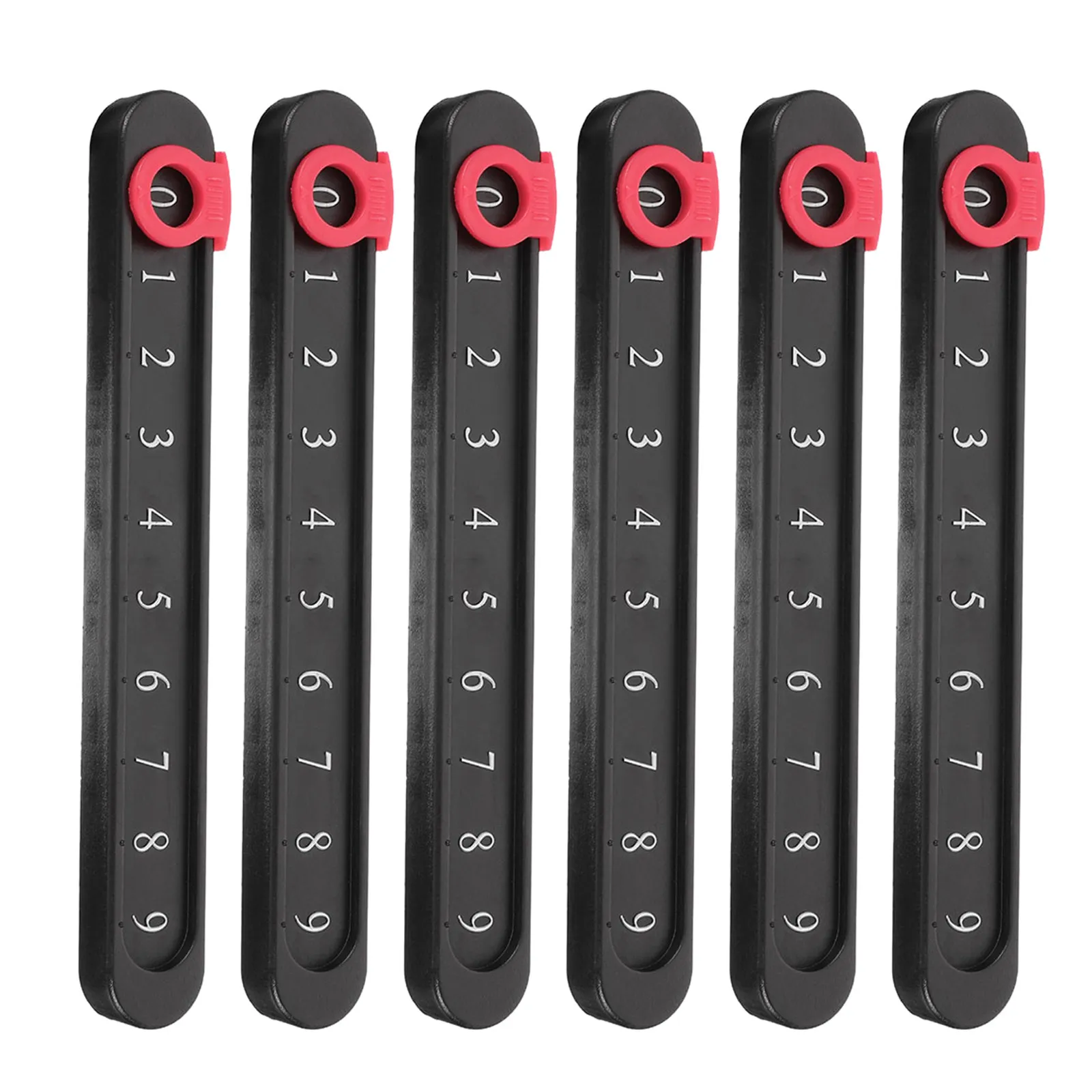 

Набор из 6 пластиковых счетчиков для настольного футбола, индикаторы счета для футбольного стола, счетные панели для настольного футбола