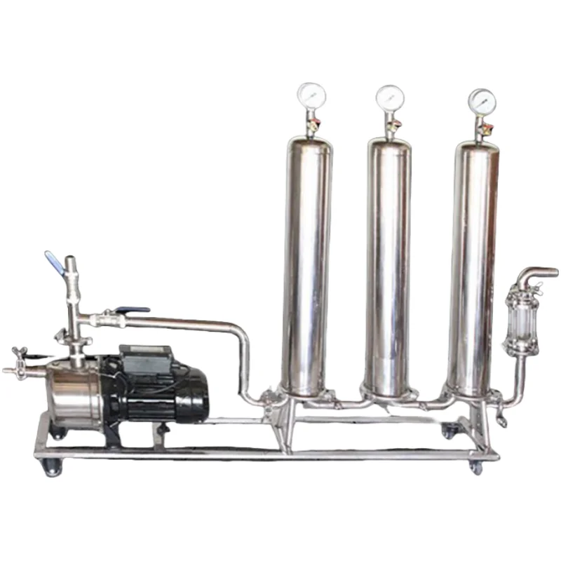 New Automatic Whisky White Wine Liquor  Stainless Steel Filter Machine Perfumery Purification Machines for Home