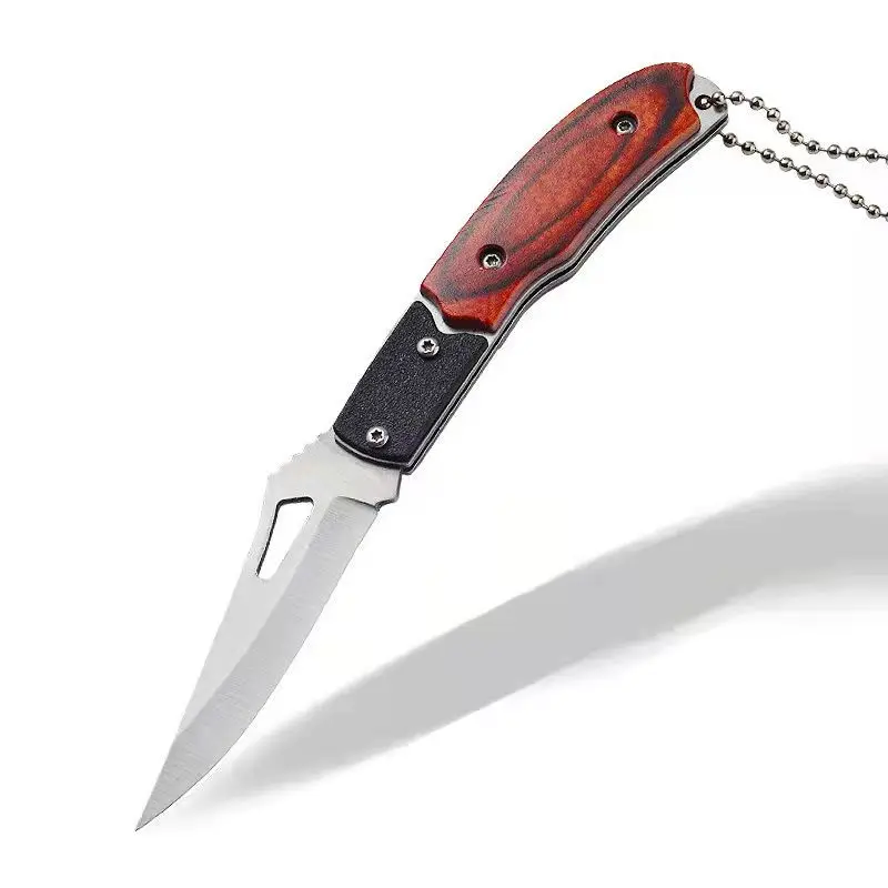 Portable Mini Folding Knife for Men High Hardness Self Defense Pocket Outdoor Survival Knives for Fishing and Hunting