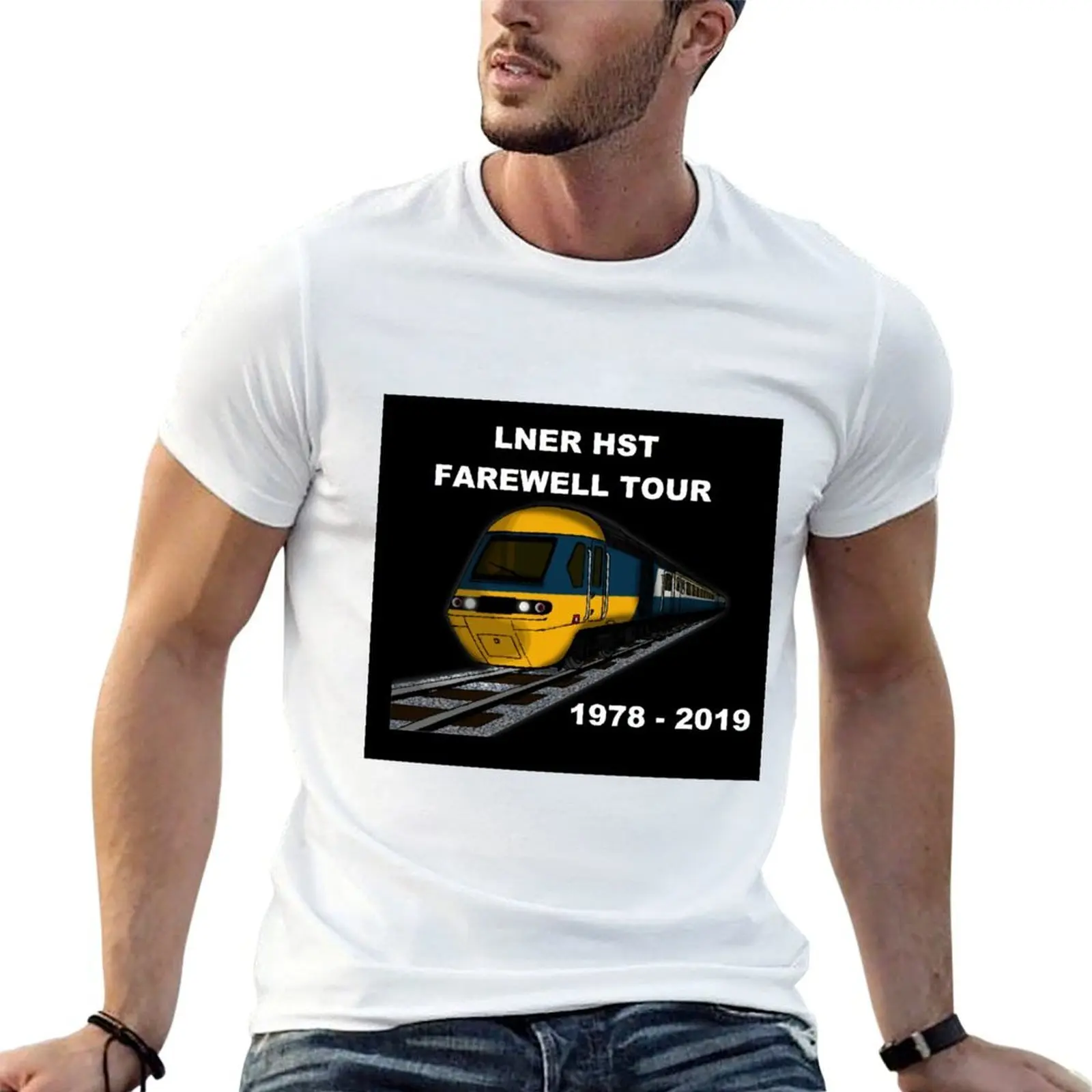 man men t shirts t for shirts HST cotton t shirt TOUR pack for man LNER casual essential T-Shirt FAREWELL