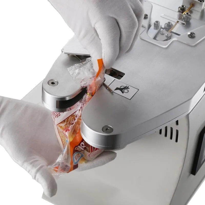 Automatic Wire Tying Machine Food Plastic Bag Tying Machine Automatic Bundling Automatic Wire Feeding Intelligent Touch Screen