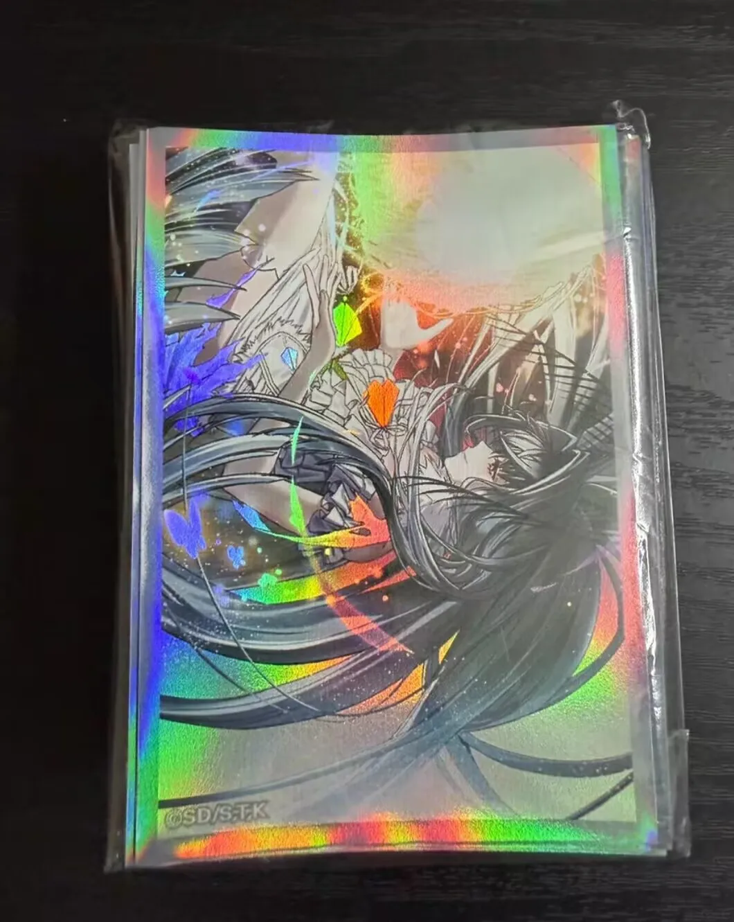 100Pcs Yugioh KONAMI Rush Duel RD Delirium Embrace Official Collection Sealed Card Protector Duelist Sleeves