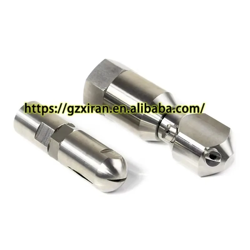 فوهة غسيل حاوية دوارة 360 درجة، موصل تنظيف دوار للنظافة الأنثوية 1/2 "3/4" لتنظيف الخزان