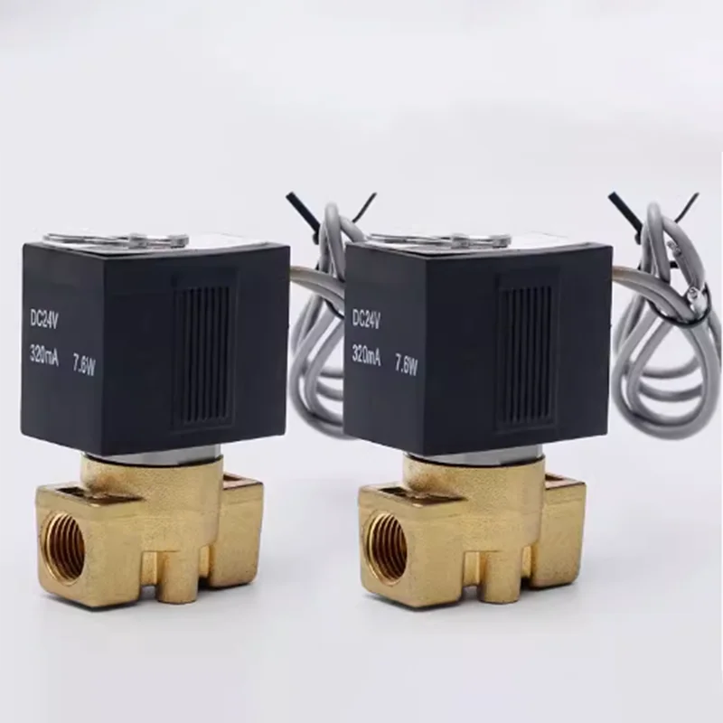 

VX series SMC solenoid valve VX2120-X64 VX2120-08 two-way 2-point normally closed water valve, air valve, oil valve 220V 24V