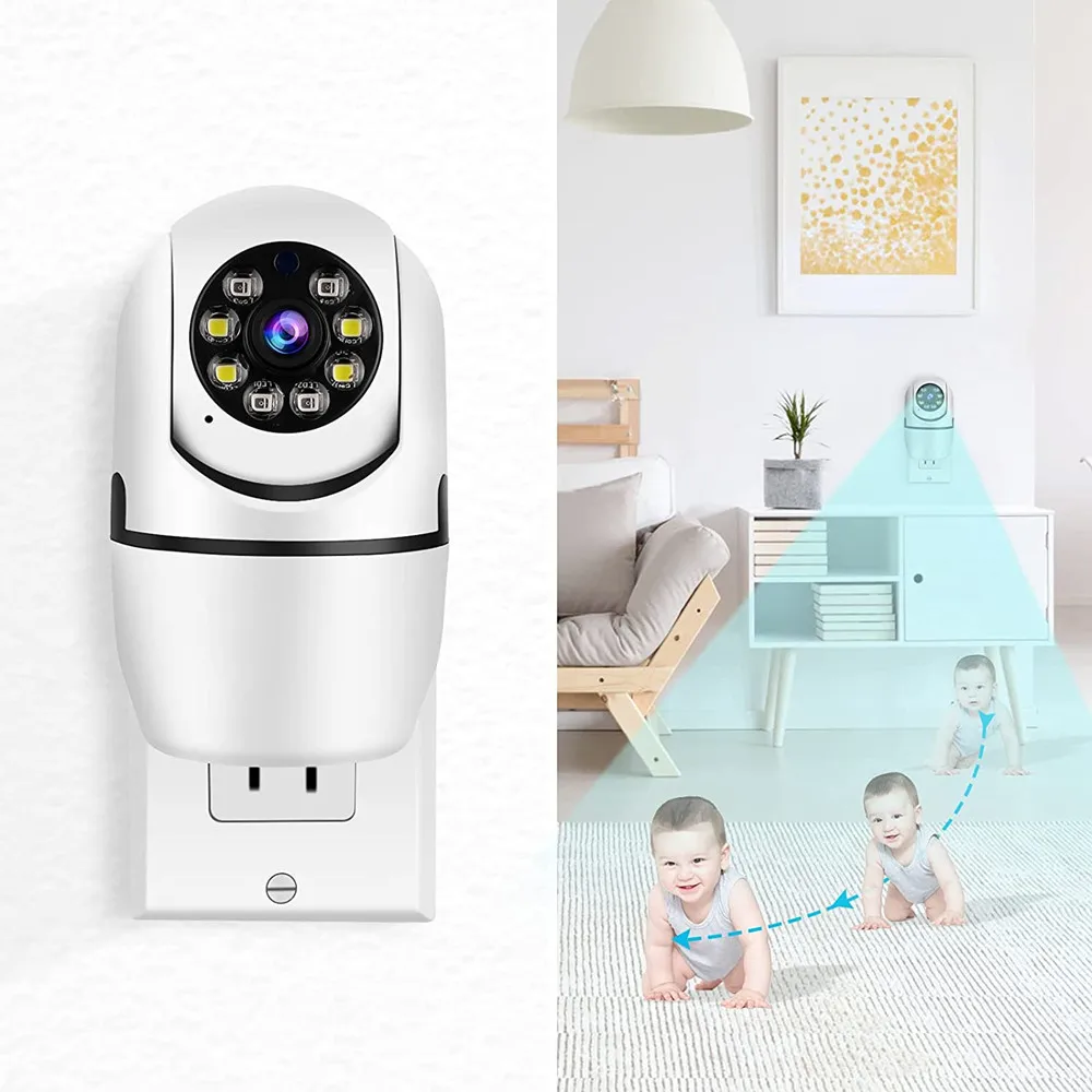 

Tuya WiFi IP Camera 360° 1080P HD Wireless Two-way Audio Night Vision Motion Detection Security Cameras Smart Home Surveillance