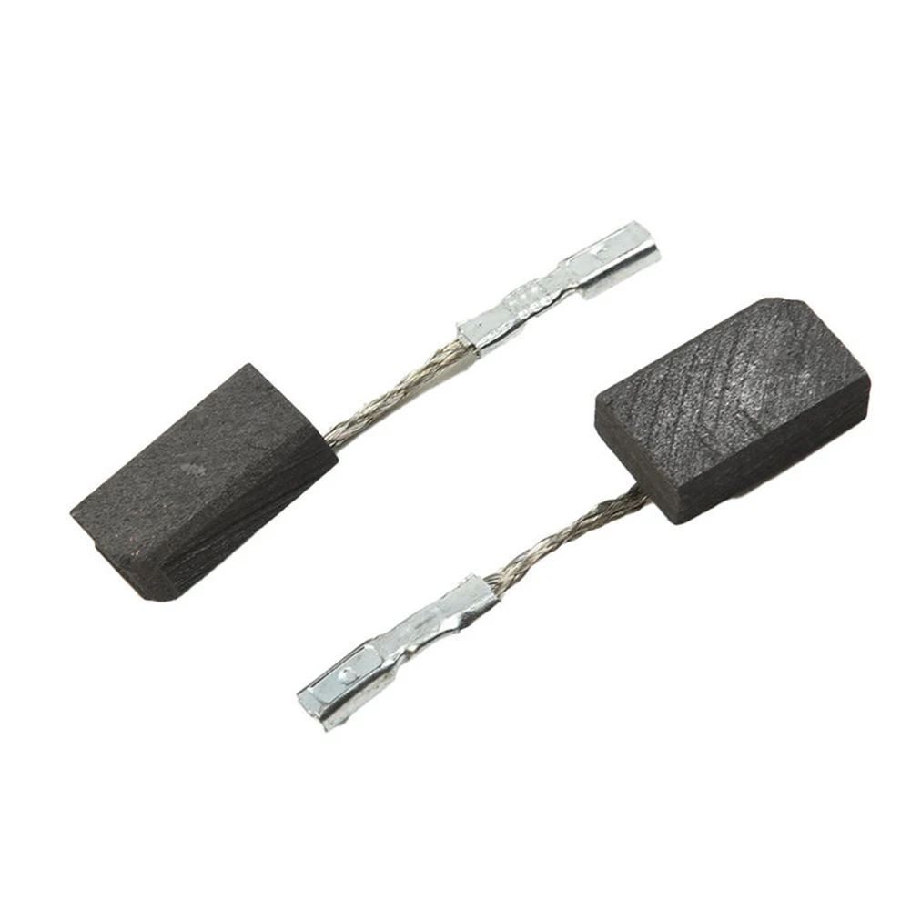 2 Piece Carbon Brushes for WQ1400 and WQ1000 Angle Grinders 5x10x16mm with Metal Terminals and Integrated Springs