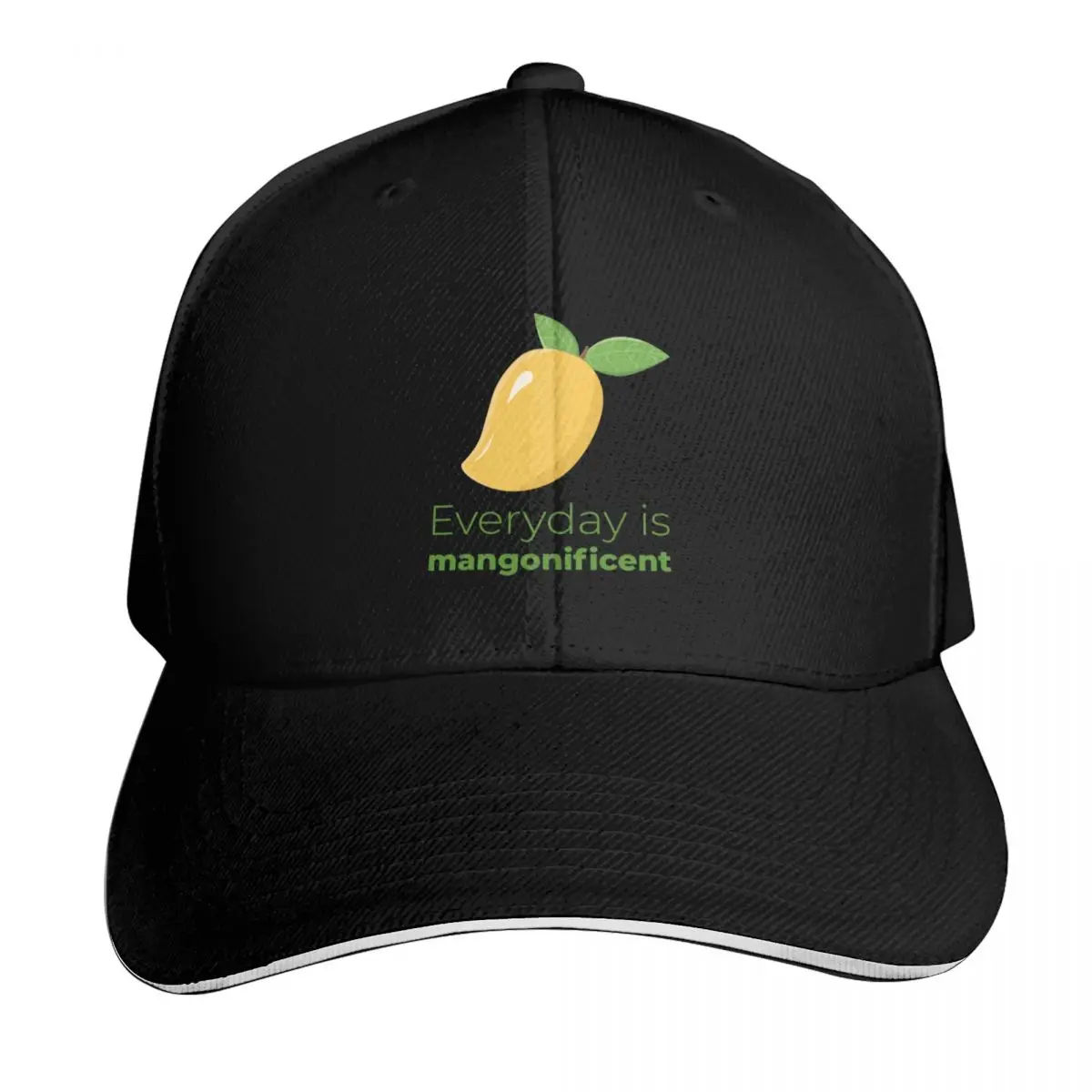 Fresh Summer Mango Baseball Cap Casual Daily Wear Quick Dry Performance Cotton Twill Breathable