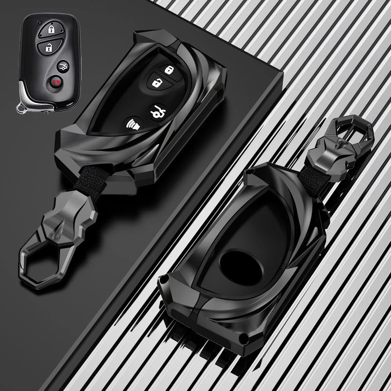 For Lexus Key Fob Cover Zinc Alloy Case Shell for Lexus GX460 RX350 IS250 LX570 ES350 IS350 GS430 GS300 GS450h Key Protector