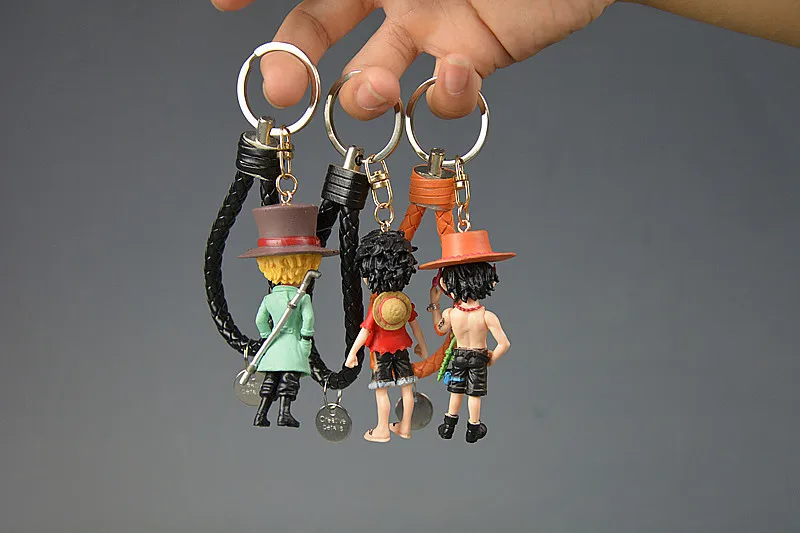 ONE PIECE Monkey D rufy Chopper portachiavi Action Figure Model Ornaments Animation Nami Dolls Wano Country Zoro Sanji Hottoys