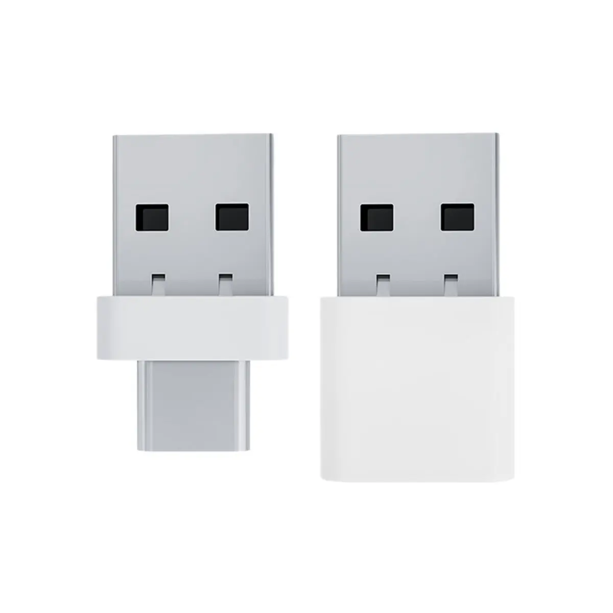 A46U 2in1 Bluetooth 6.0 USB Type-C Wireless Adapter Plug and Play Mini Receiver for PC Laptop Keyboard Mouse Audio