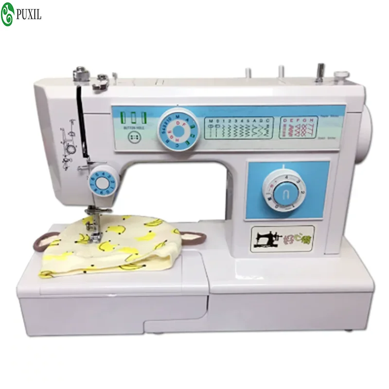 105 watt high-power thick and comfortable sewing machine, household electric sewing machine with lock edge sewing cart, 653 type